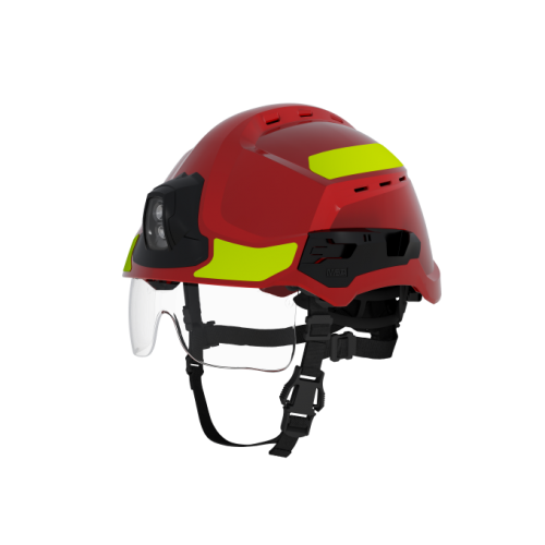 MSA SAFETY - F2XR kaciga za šumske požare i tehničko spašavanje EN 16471 sa zaštitnim naočalama